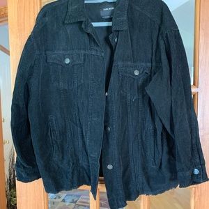 Zara corduroy black jacket
